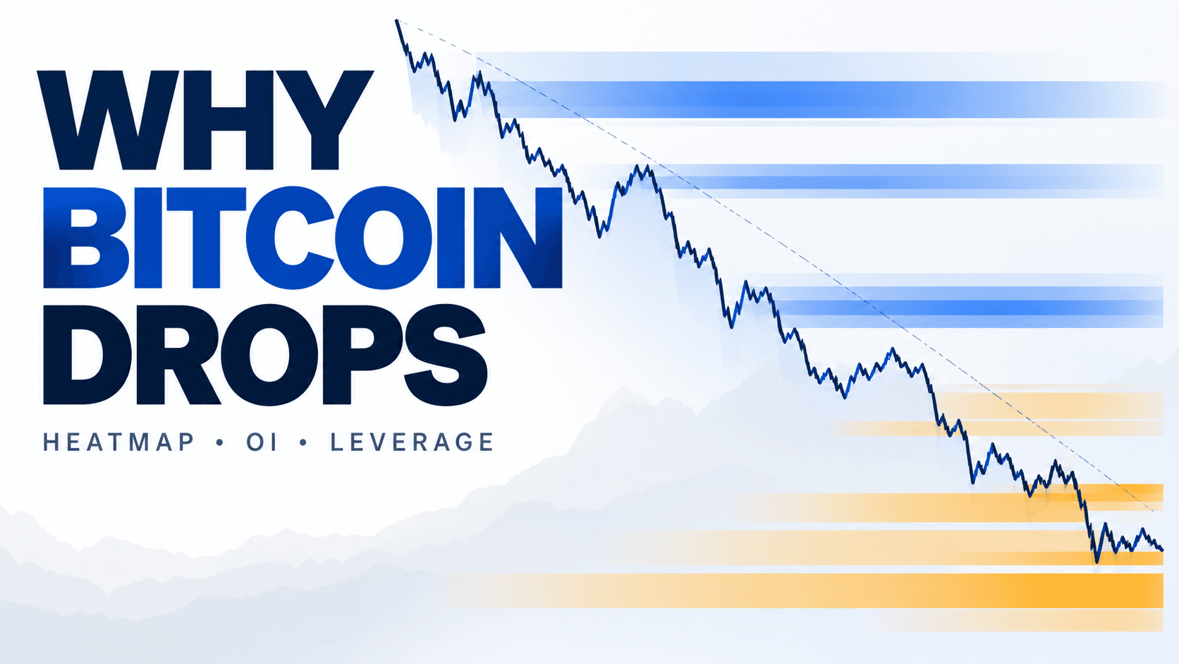 为什么比特币(BTC)会下跌?如何读懂 BTC 清算热力图,而不靠猜底
