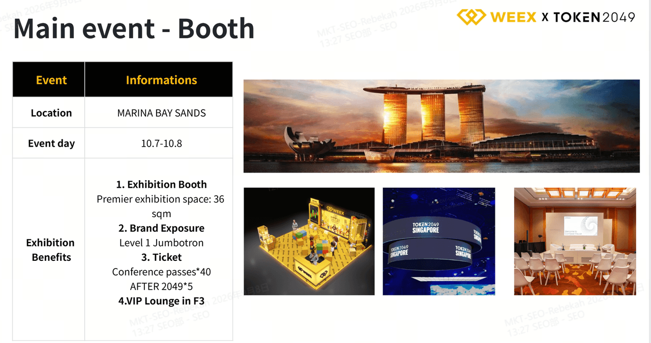 参观者在 WEEX TOKEN2049 展位可以体验什么？