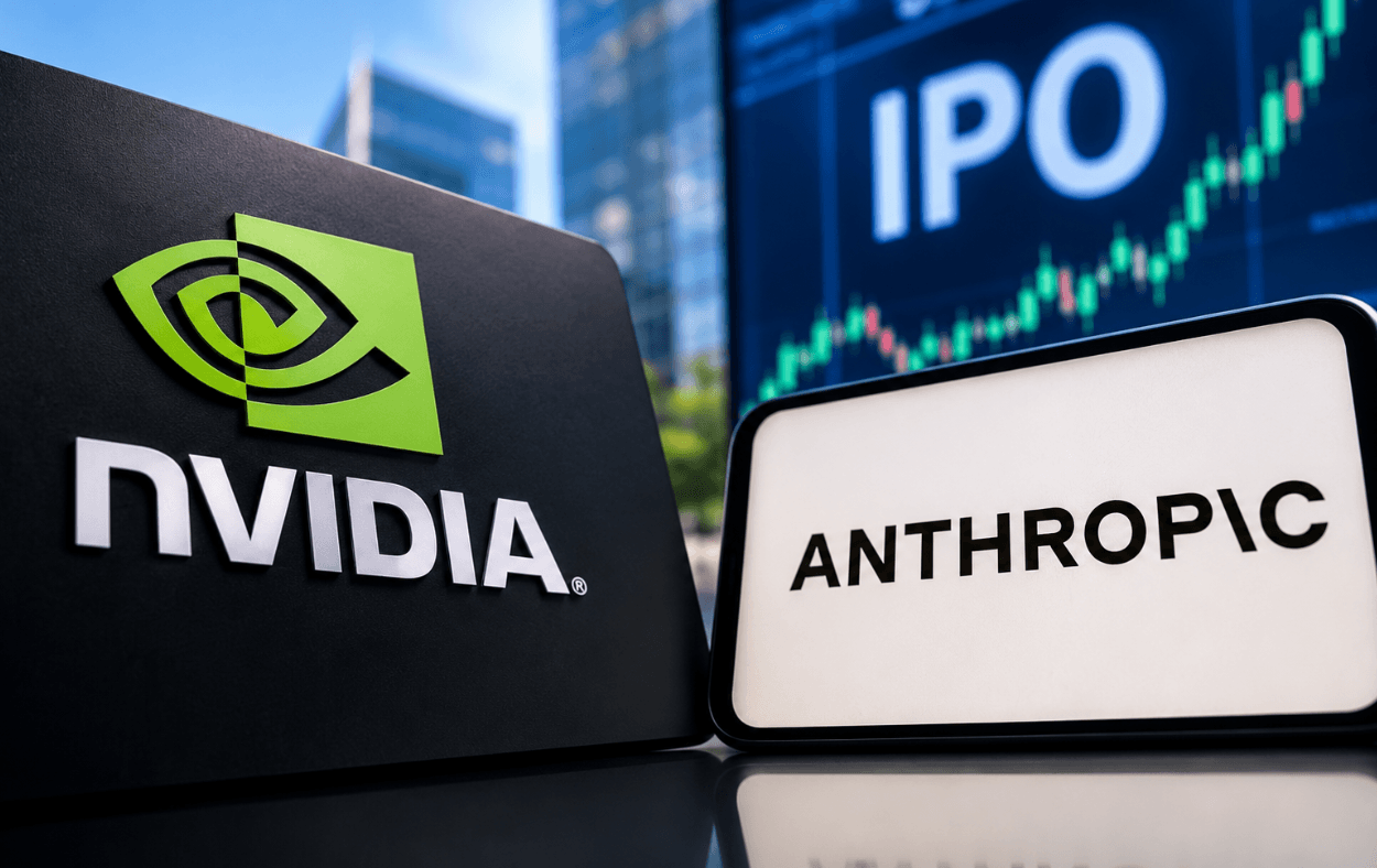 英伟达洽谈投资100亿美元参与Anthropic IPO：这对NVDA股价意味着什么